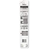Sharpening File, Flat, 8", Single/Double TGS INDUSTRIEL