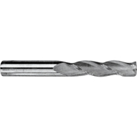 Fraise en bout longue, 1/8" dia., 4 cannelures, Carbure TGS INDUSTRIEL