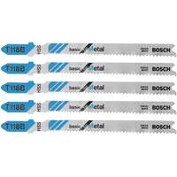 Lames de scie sauteuse de base pour le m&eacute;tal, Acier rapide, Tige en T, 3-5/8" lo TGS INDUSTRIEL