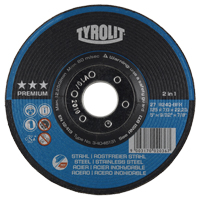 Grinding Wheel, 6" x 9/32", 7/8" Arbor, Type 27 TGS INDUSTRIEL