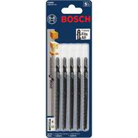 Lame de scie sauteuse, Acier &agrave; haute teneur en carbone, Tige en T, 4-5/8" lo, 8-12 dents par pouce TGS INDUSTRIEL