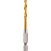 Shockwave Drill Bit, 11/64", Titanium, 1-3/32" Flute, 135° Point TGS INDUSTRIEL