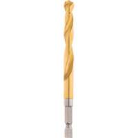 Shockwave Drill Bit, 5/16", Titanium, 2-39/64" Flute, 135° Point TGS INDUSTRIEL