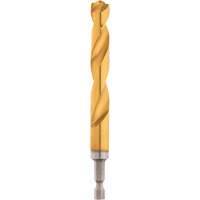 Shockwave Drill Bit, 1/2", Titanium, 3-21/64 Flute, 135° Point TGS INDUSTRIEL