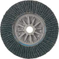 Long Life C-Trim Flap Disc, 4-1/2" x 5/8"-11, Type 27, 40 Grit, Zirconia Alumina TGS INDUSTRIEL