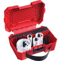 Hole Dozer Carbide Teeth Hole Saw Kit, 9 Pieces TGS INDUSTRIEL