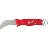 Couteau courb&eacute; de monteur de ligne avec anneau STICKWORK 3-en-1 TGS INDUSTRIEL
