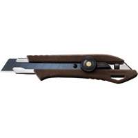 Ratchet Lock Knife, 18 mm, Wood Handle TGS INDUSTRIEL