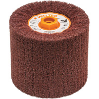 Tambour de conditionnement de surface Blendex, 4-1/2" dia. x 4" la, 5/8"-11 Arbre, Grain Moyen TGS INDUSTRIEL