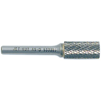 JET-KUT Cylindrical Shape Bur, 1/4" Dia., 1/4" Shank, 5/8" Depth of Cut TGS INDUSTRIEL