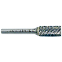 End-Cut Cylindrical Burr, 1/2" Dia., 1/4" Shank, 1" Depth of Cut TGS INDUSTRIEL