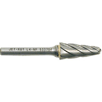 L4-NF 1/4" Taper Shape Bur for Aluminum/Non-ferrous Materials, 1/2" Dia. TGS INDUSTRIEL