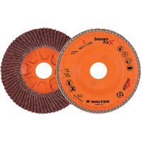 Disque &agrave; lamelles Enduro-Flex, 4-1/2" x 7/8", Type 27, Grain 40, Alumine de zirconium TGS INDUSTRIEL