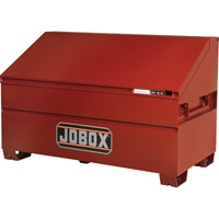 Slope Lid Chest, 60" x 30" x 39-1/2", Steel, Red TGS INDUSTRIEL