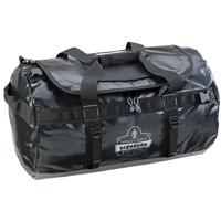 Water Resistant Duffel Bags, Vinyl, 1 Pockets, Black TGS INDUSTRIEL