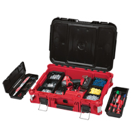 Boîte &agrave; outils Packout, 22" x 16" x 7", Noir/Rouge TGS INDUSTRIEL