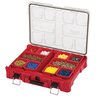 Organisateur Packout, 20" x 15" x 5", Noir/Rouge TGS INDUSTRIEL