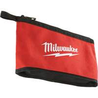 Zipper Pouch, Canvas, 1 Pockets, Black/Red TGS INDUSTRIEL