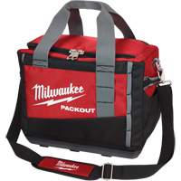 Packout Tool Bag, Ballistic Nylon, 2 Pockets, Black/Red TGS INDUSTRIEL