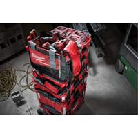 Packout Tool Bag, Ballistic Nylon, 8 Pockets, Black/Red TGS INDUSTRIEL