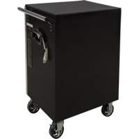 Heavy-Duty Tool Cart, 7 Drawers, 28" W x 22" D x 42-3/8" H, Black TGS INDUSTRIEL