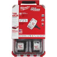 Packout Hole Dozer Hole Saw Kit, 10 Pieces TGS INDUSTRIEL