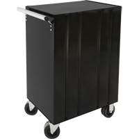 Industrial Tool Cart, 3 Drawers, 29-4/5" W x 21-1/5" D x 38-4/5" H, Black TGS INDUSTRIEL