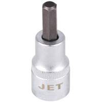 Bit Socket, Hex, 3 mm x 2" L, 3/8" Drive TGS INDUSTRIEL