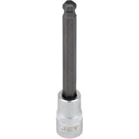 Bit Socket, Hex Ball, 4 mm x 4" L, 3/8" Drive TGS INDUSTRIEL