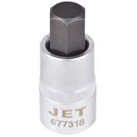 Bit Socket, Hex, 1/2" x 2" L, 1/2" Drive TGS INDUSTRIEL