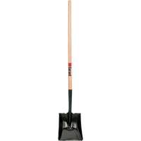 Pelle carr&eacute;e, Bois, Lame Acier durci, Manche en Droit, Longueur 42" TGS INDUSTRIEL