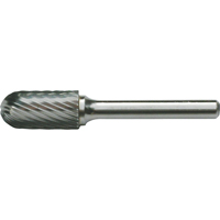 CLEVELAND Solid Carbide Burrs - Cylinder Shape with Ball Nose, SC-42, 3 mm Dia., 14.3 MM Depth of Cut TGS INDUSTRIEL