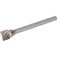 CLEVELAND Solid Carbide Burrs - Cylinder Shape with End Cut, SB-1, 1/4" Dia., 1/4" Shank, 5/8" Depth of Cut TGS INDUSTRIEL