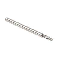 CLEVELAND Solid Carbide Burrs - Taper Shape Radius End 14°, 1/8" Shank TGS INDUSTRIEL