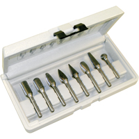 CLEVELAND Right Hand Spiral Burr Sets, 8 Pieces TGS INDUSTRIEL