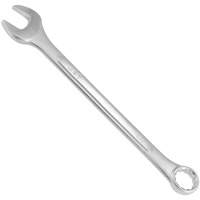 Cl&eacute; mixte longue enti&egrave;rement polie, 7 mm, Fini Chrome TGS INDUSTRIEL