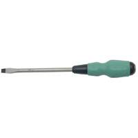 Tournevis &agrave; fente TORQUE DRIVE, Tige de #4, Ronde, 4" lo, Prise en Coussin&eacute;e TGS INDUSTRIEL