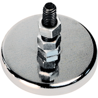 Low Profile Cup Magnets, 1-1/4" Dia., 7 lbs. Pull TGS INDUSTRIEL