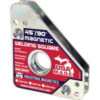 Magnetic Welding Squares, 3-3/4" L x 3/4" W x 4-3/8" H, 75 lbs. TGS INDUSTRIEL