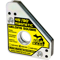 Magnetic Welding Squares, 3-3/4" L x 3/4" W x 4-3/8" H, 75 lbs. TGS INDUSTRIEL