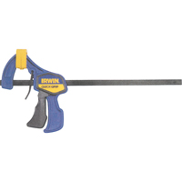 Pinces &agrave; barre Quick-Grip &agrave; une main - Pinces &agrave; barre/&eacute;carteurs, 12" (305 mm) TGS INDUSTRIEL