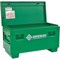 Coffre de chantier, 42" x 20" x 20", Acier, Vert TGS INDUSTRIEL