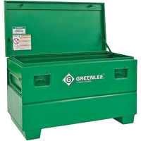 Coffre de chantier, 48" x 24" x 25", Acier, Vert TGS INDUSTRIEL