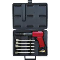 Ensemble de marteau pneumatique de s&eacute;rie lourde, 25 pi³/min, 1/4", 2300 coups/min, 3/4" x 3-1/2" (19 mm x 89 mm) TGS INDUSTRIEL