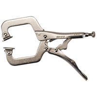 Locking Pliers with Swivel Pads, 6" Length, C-Clamp TGS INDUSTRIEL