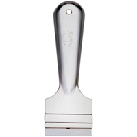 Razor Scrapers, High-Carbon Steel Blade, 1-1/2" Wide, Metal Handle TGS INDUSTRIEL