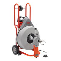 Nettoyant de drain K-750 pour machine &agrave; baril, &eacute;lectrique, 3/4" x 100' TGS INDUSTRIEL
