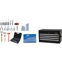 Starter Tool Set with Steel Chest, 70 Pieces TGS INDUSTRIEL