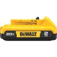 Bloc-piles 20 V Max* Compact XR, Lithium-ion, 20 V, 2 A TGS INDUSTRIEL