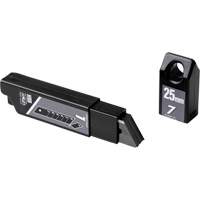 Ultra-Sharp Black Replacement Blades, Snap-Off Style TGS INDUSTRIEL